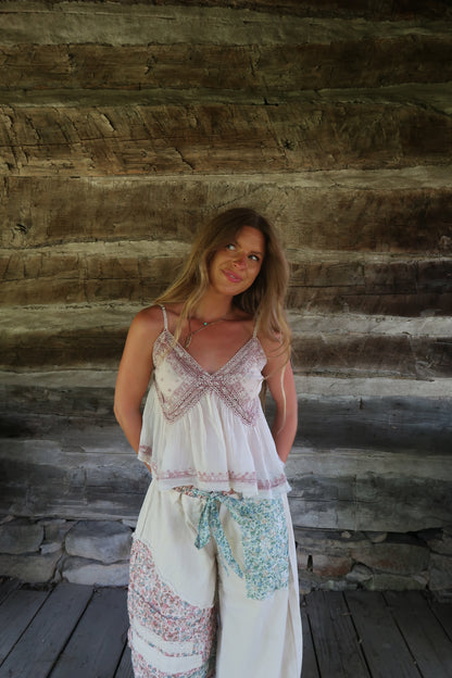 Mauve Arlo Boho Tank