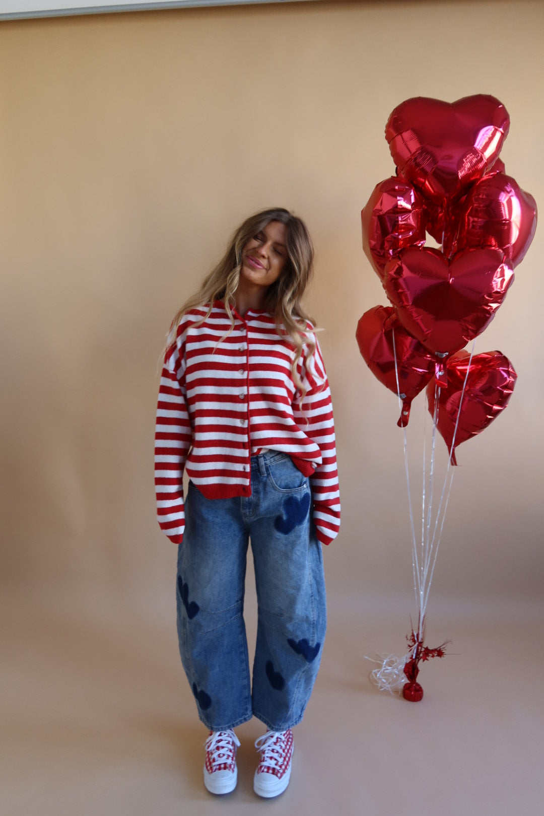 Cupid Stripe Cardi