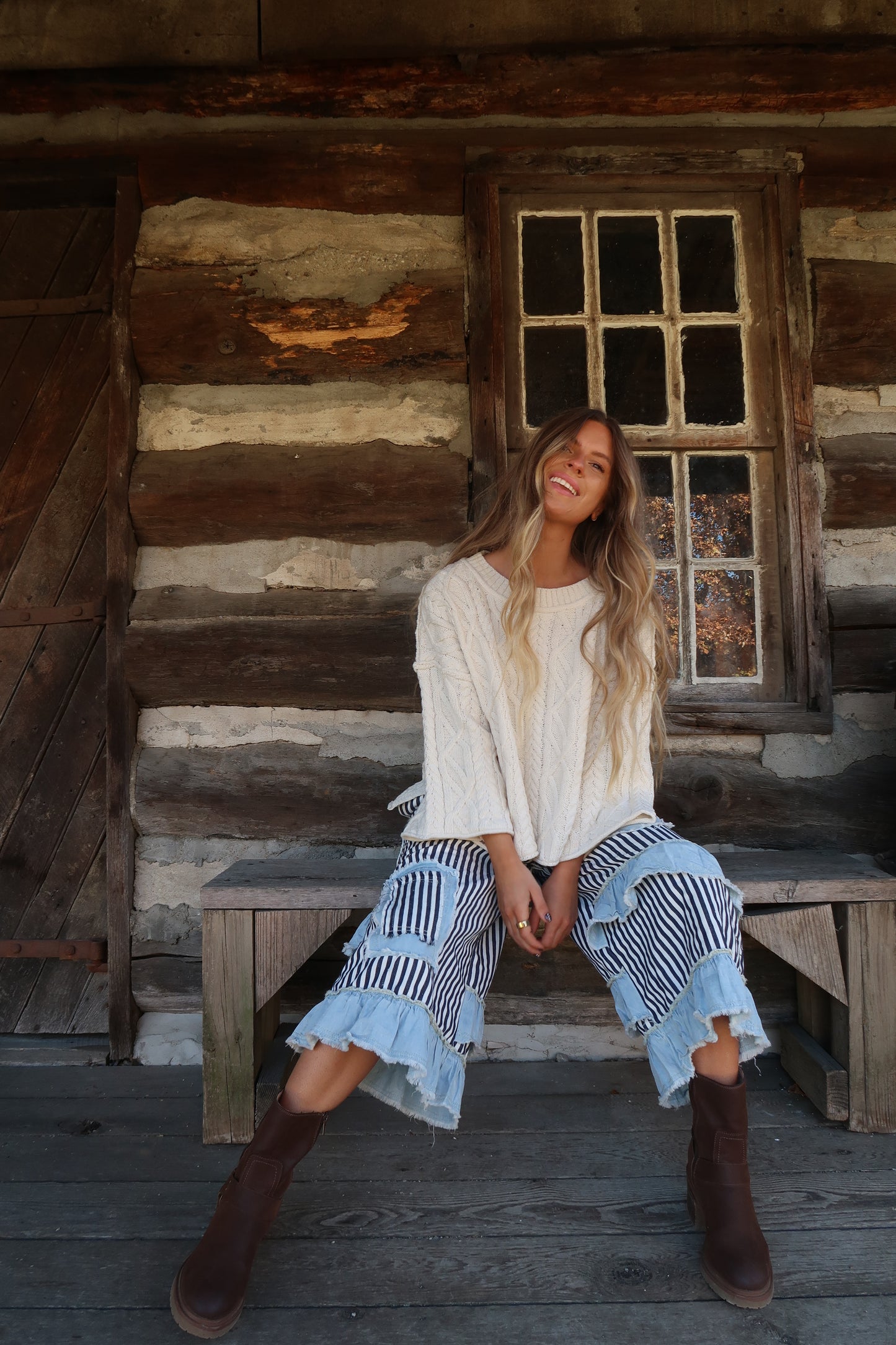 Cream Dream Cable Knit Sweater