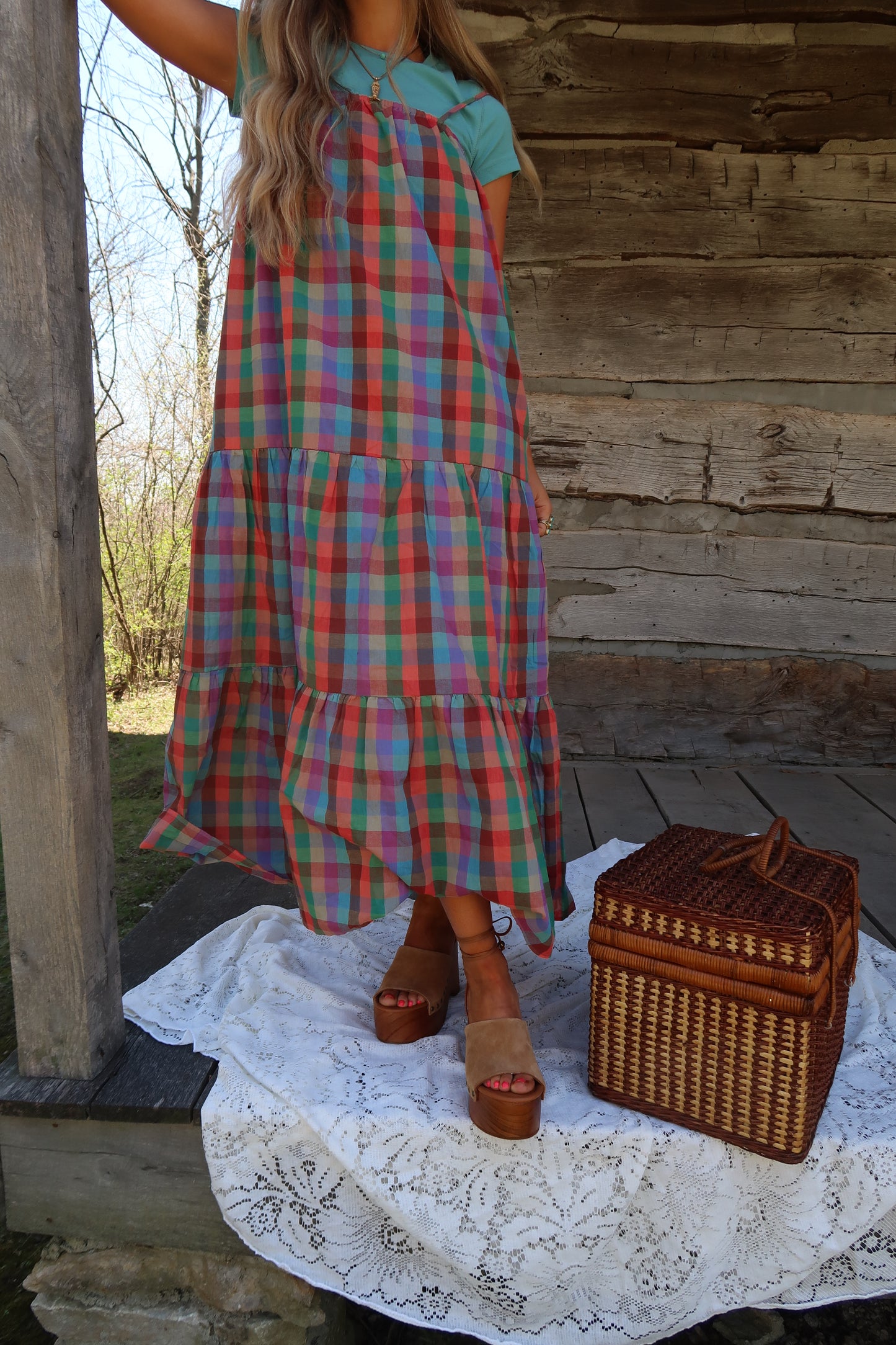 Candyland Tiered Maxi Dress