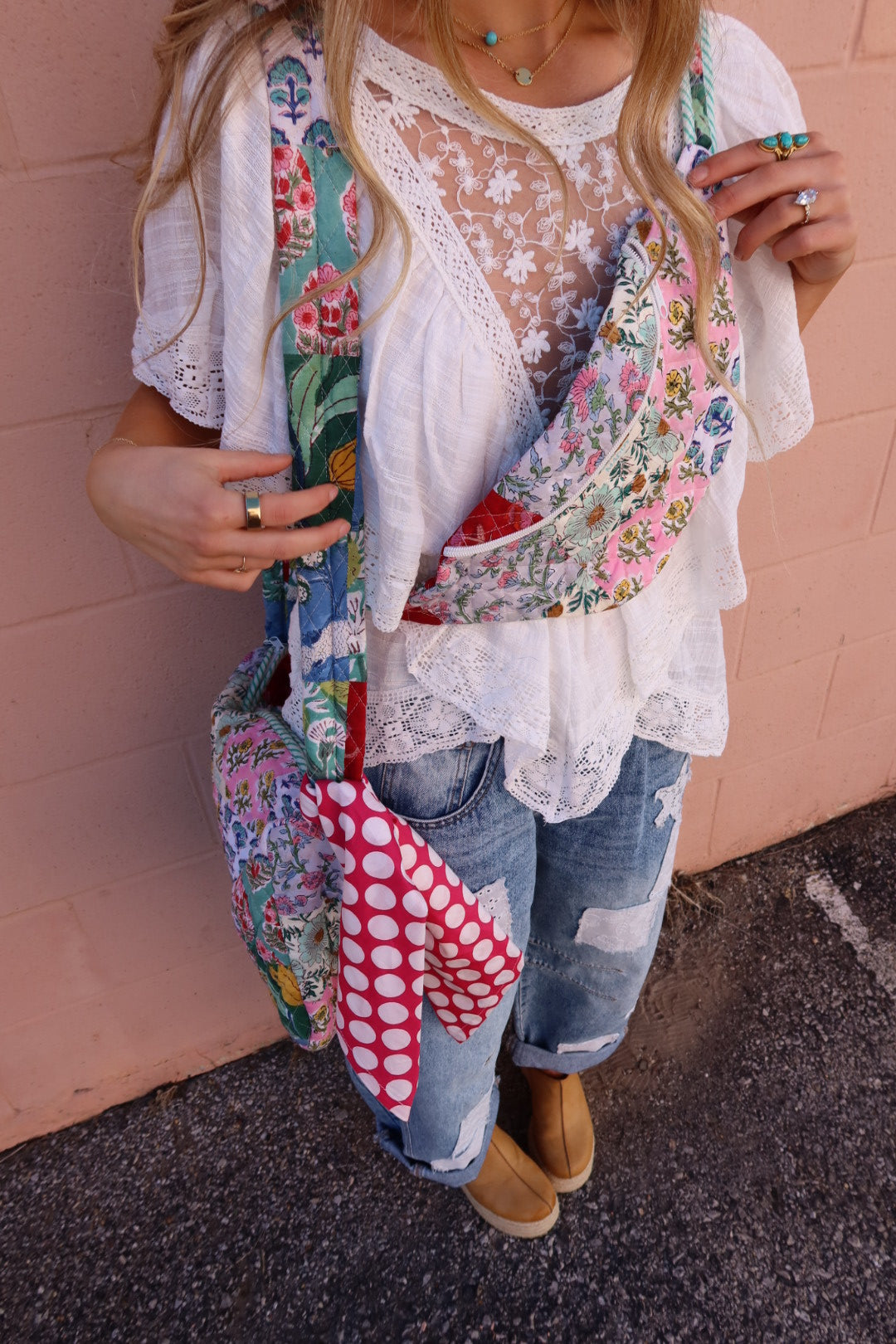 Poppy Quilted Bumbag