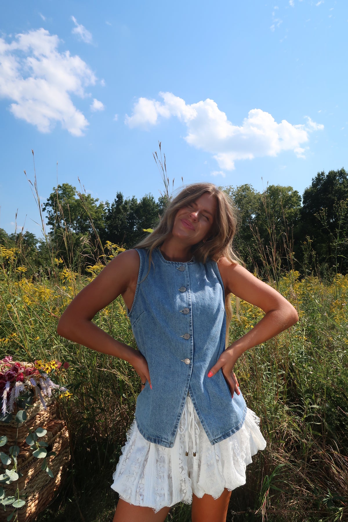 Backroads Denim Vest