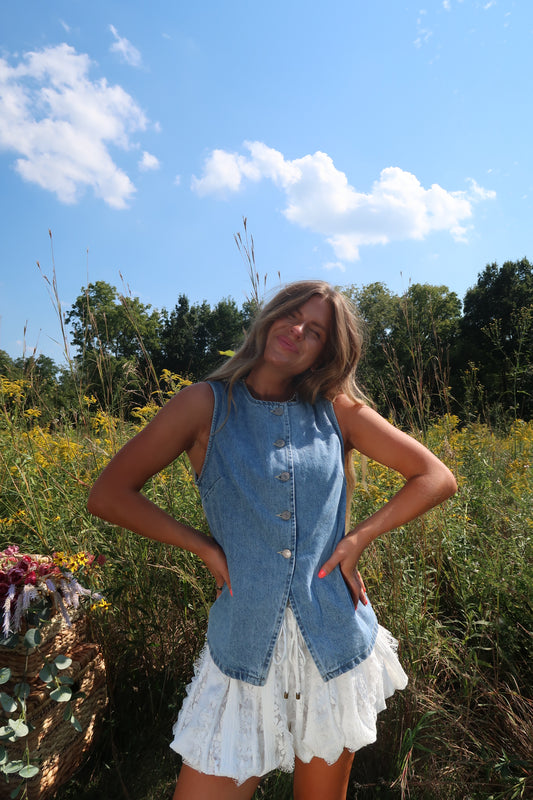 Backroads Denim Vest