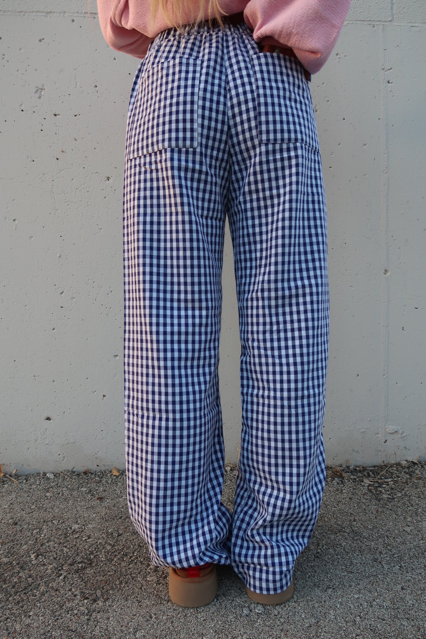 Midnight Gingham Pant