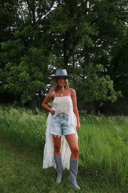 Joplin Light Wash Shorts