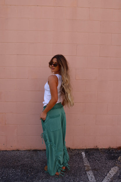 White High Neck Tank