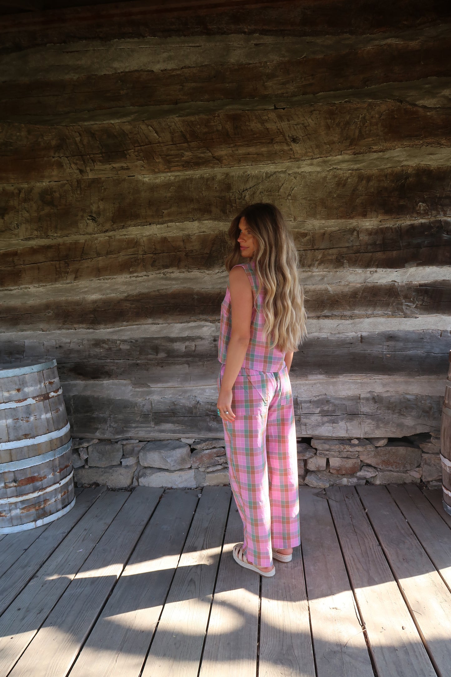 Freshly Picked Plaid Set