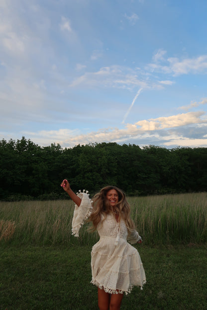 Golden Hour Shimmer Dress