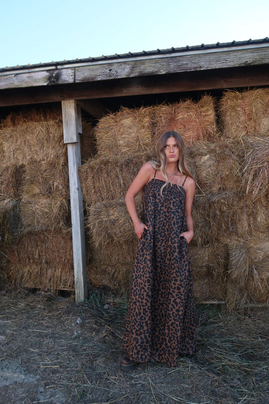 Leopard Maxi Dress