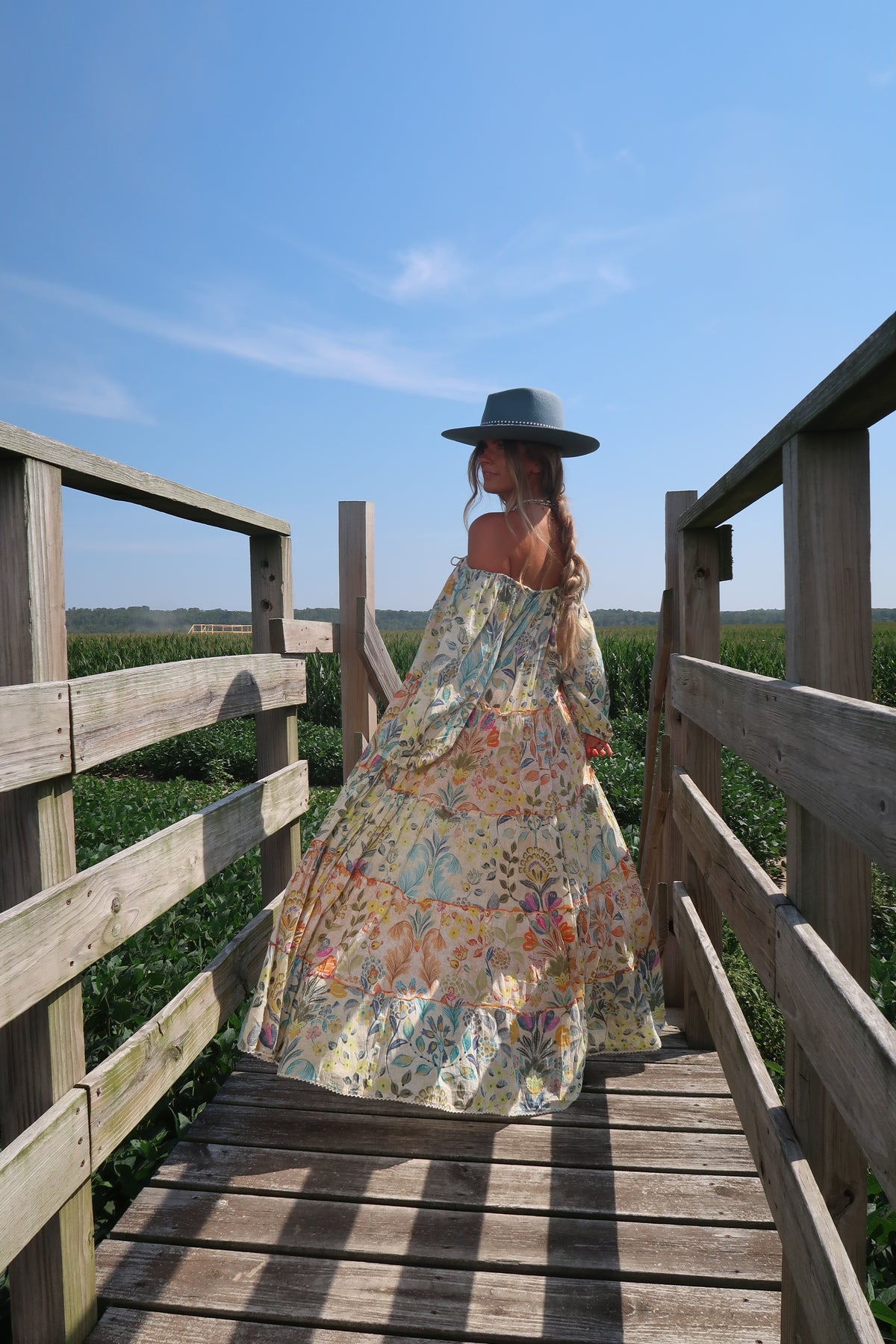 Harvest Blooms Maxi Dress