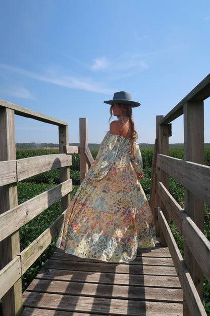 Harvest Blooms Maxi Dress