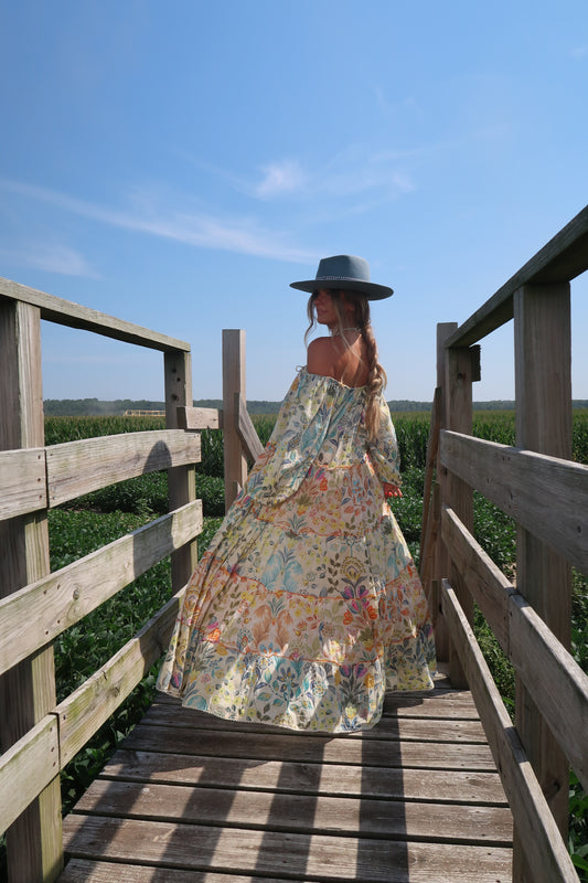 Harvest Blooms Maxi Dress