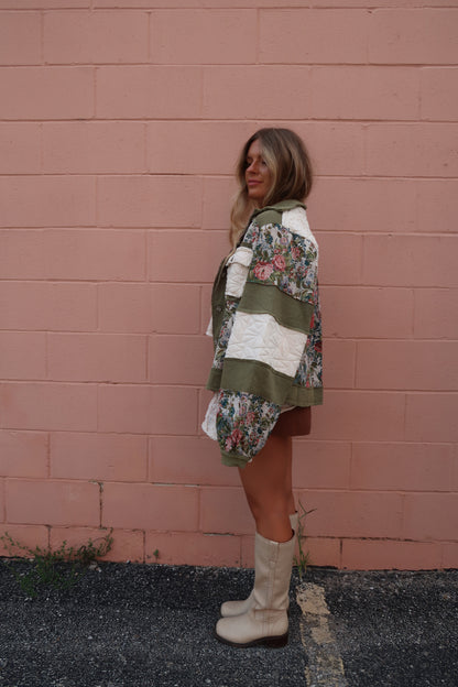 Bowie Floral Patchwork Jacket