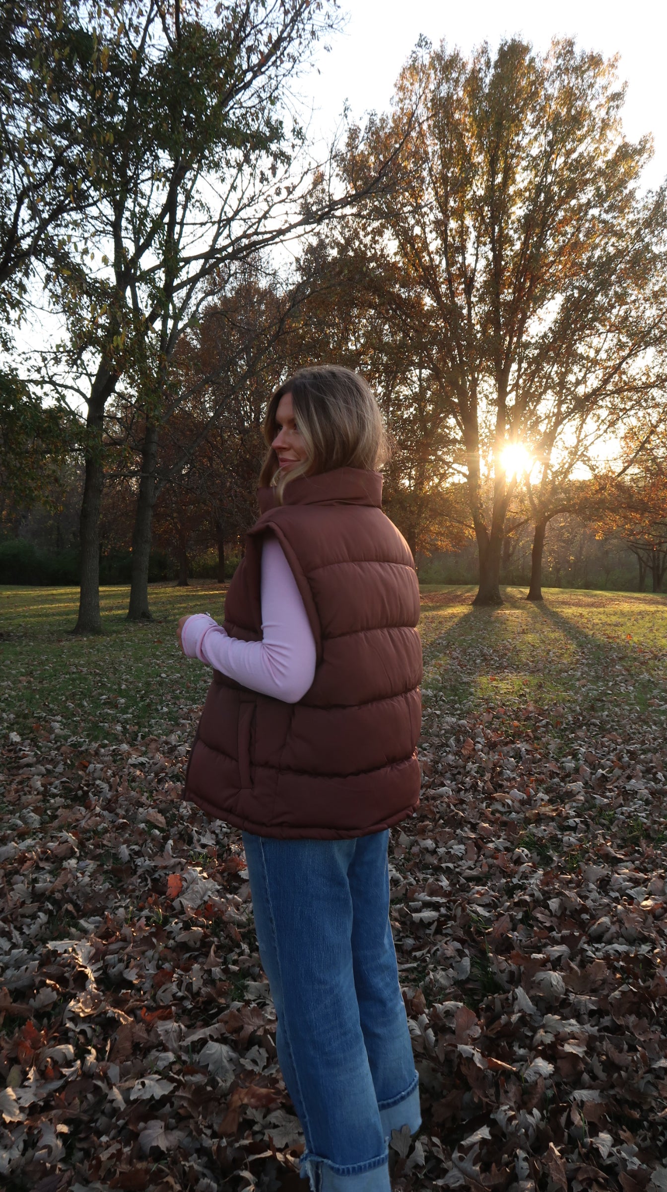 Brownie Oversized Puffer Vest