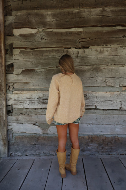 Camel Flying Duck Sweater