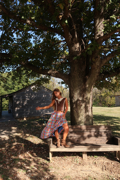 Candyland Tiered Maxi Skirt