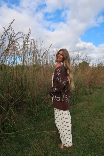 Coco Paisley Cardi
