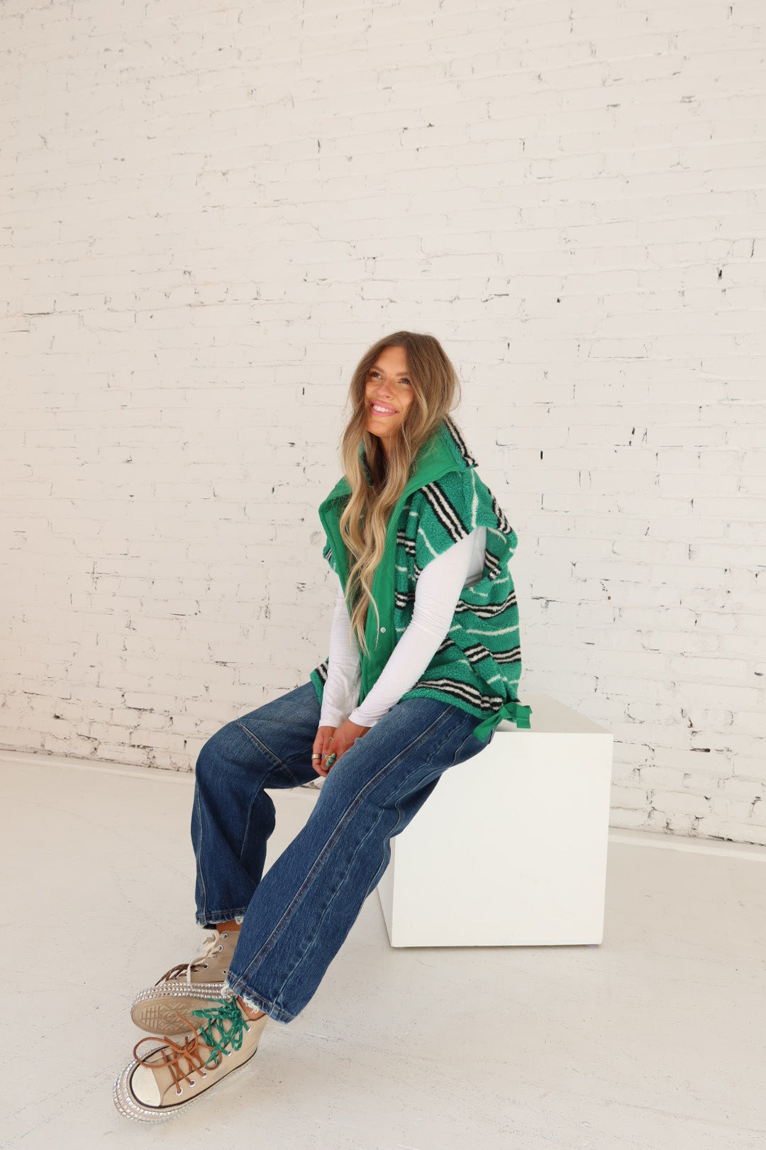 Lucky Gal Sherpa Vest