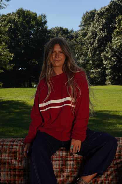 Red Perk Sweater