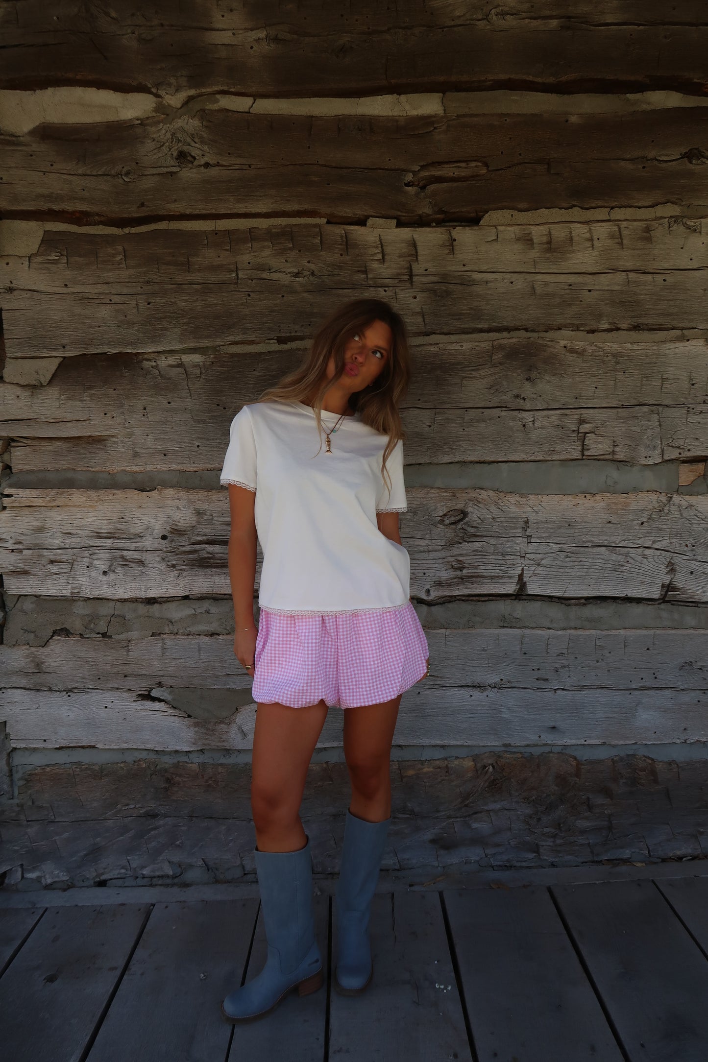 Rowan Lace Trim Tee