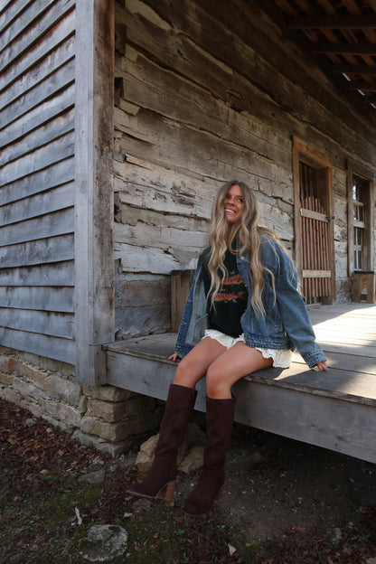 Dark Washed Denim Jacket