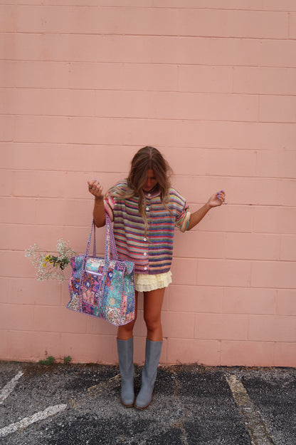 Romee Quilted Dote Bag