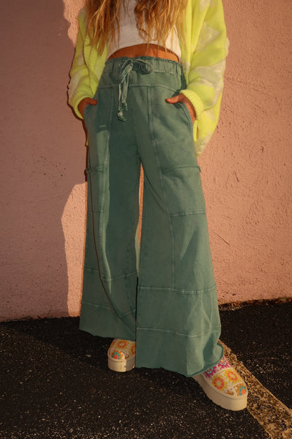 Ocean Wide Leg Cargo Pant