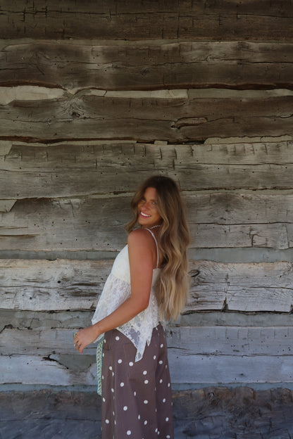 Free Spirit Lace Tank