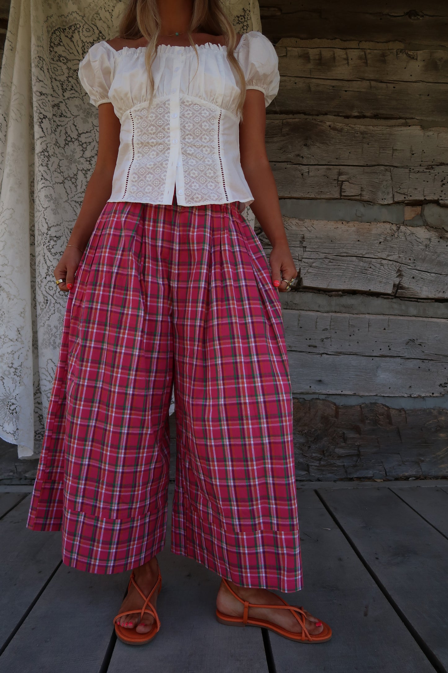 Garden Party Wide Leg Pants