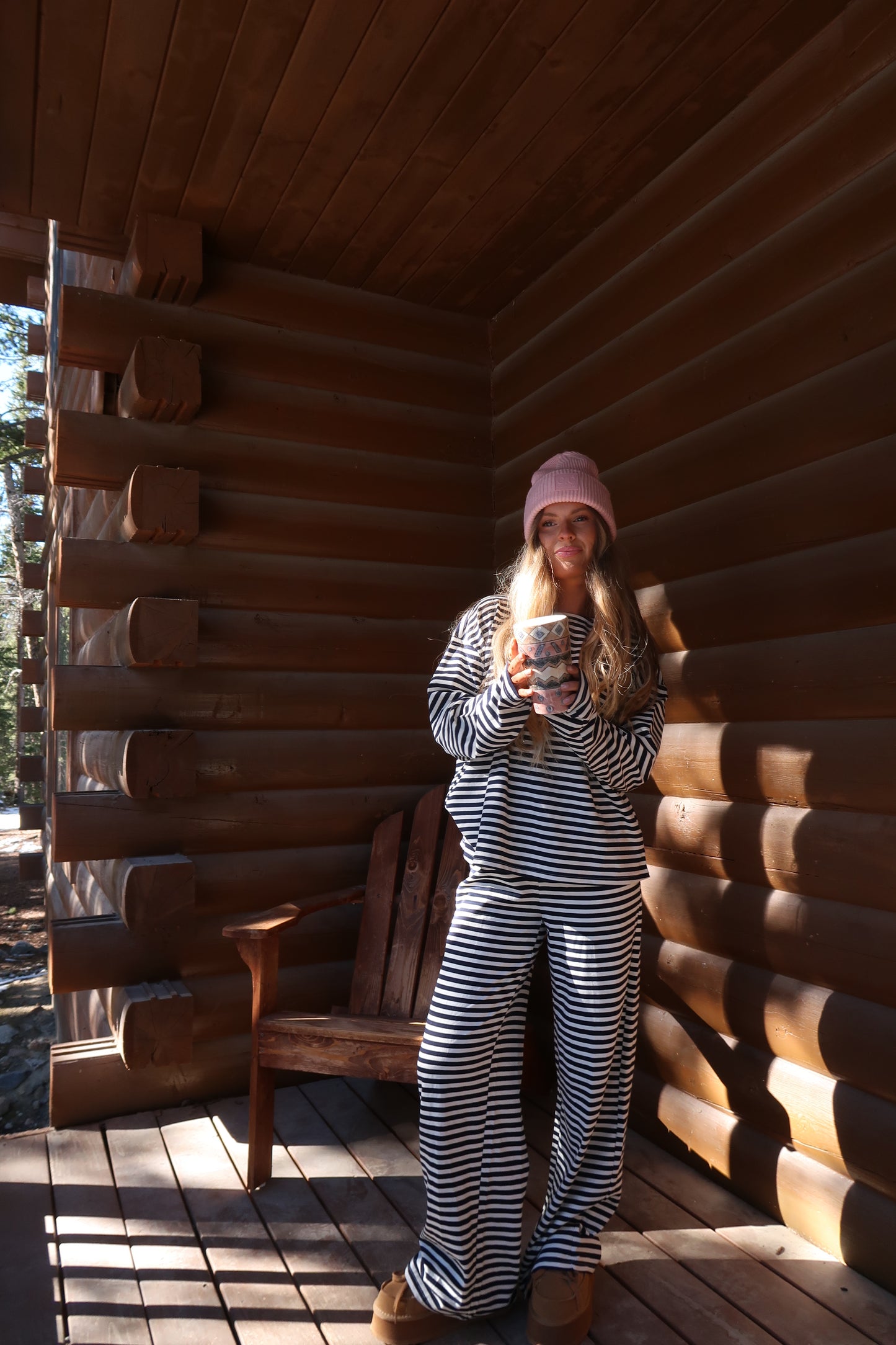 Mountain Air Stripe Pants