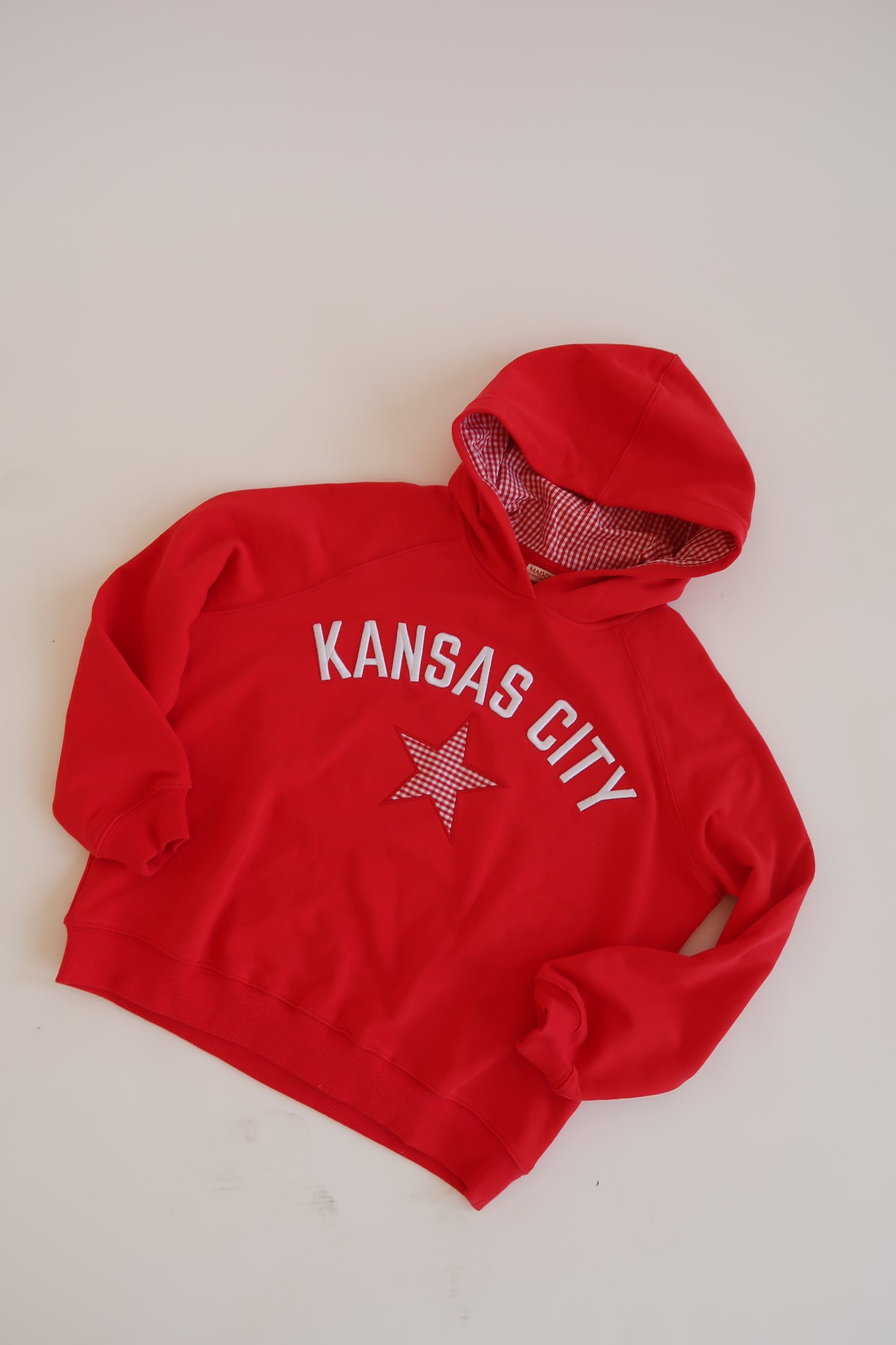 Kansas City Gingham Hoodie