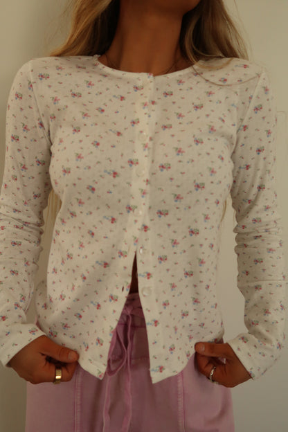 Cottage Cardi Top