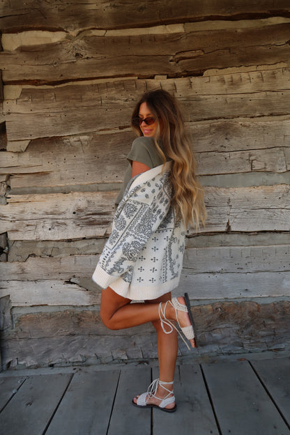 Paisley Cardi