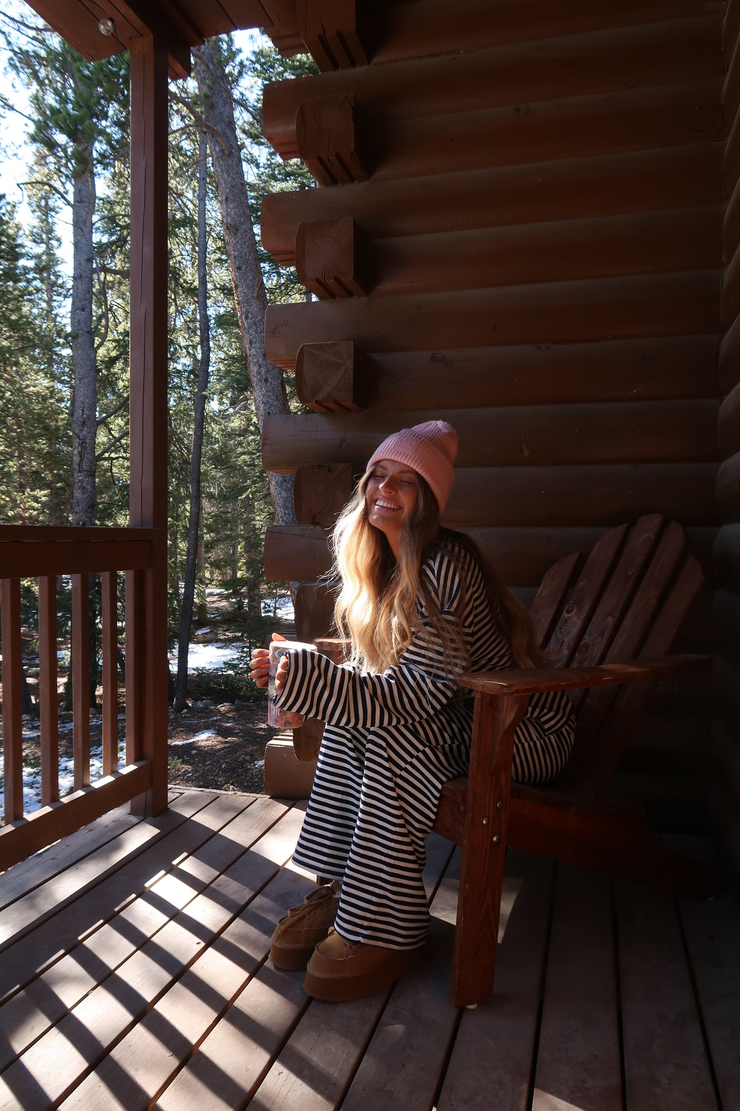 Mountain Air Stripe Pants