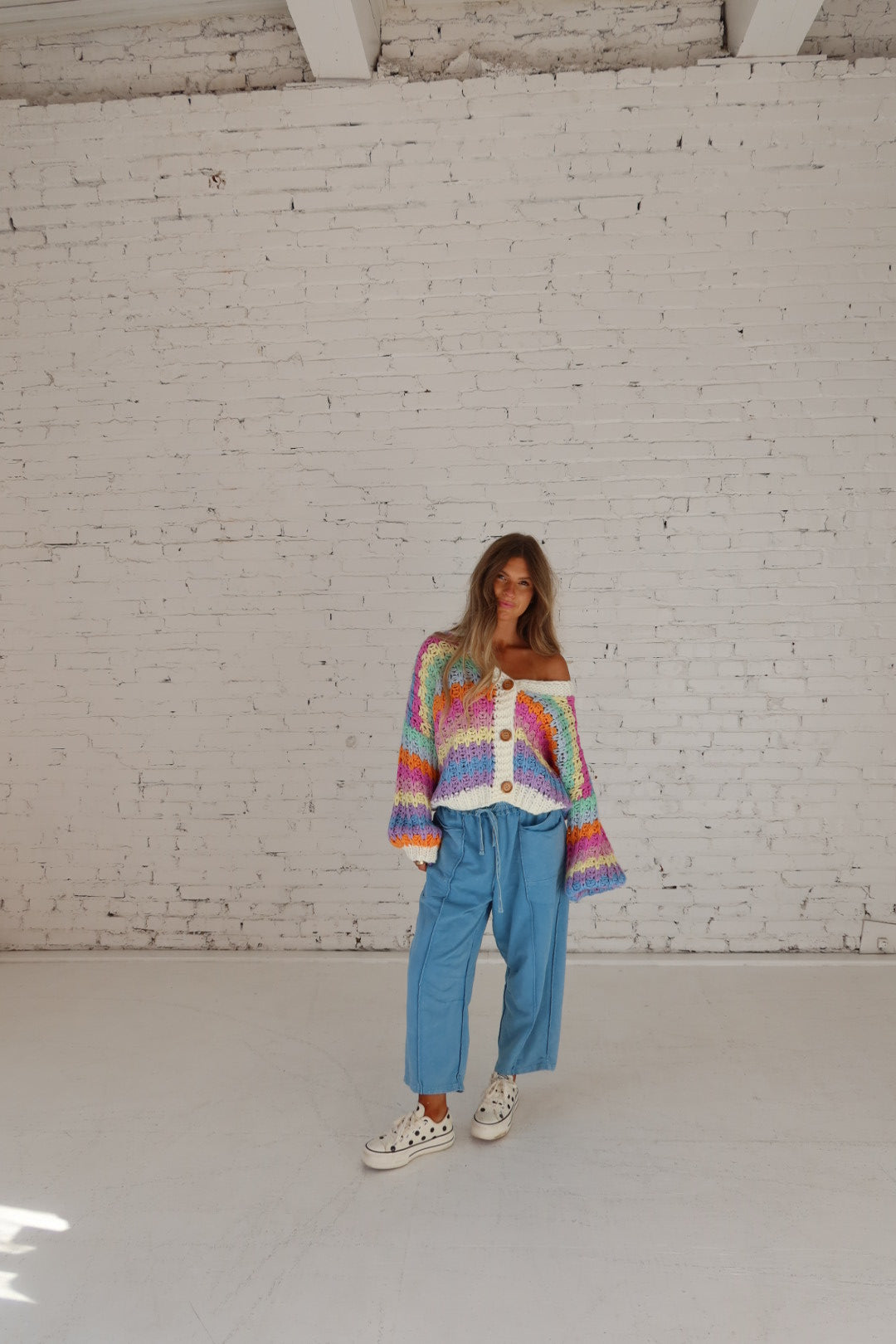 Cotton Candy Chunky Cardi