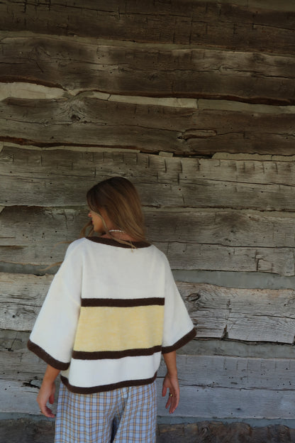 Canyon Honey Short Slv Cardi