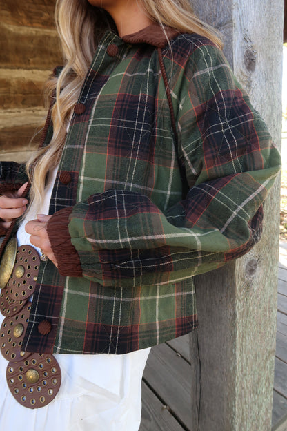 Eric Plaid Quilted Jacket