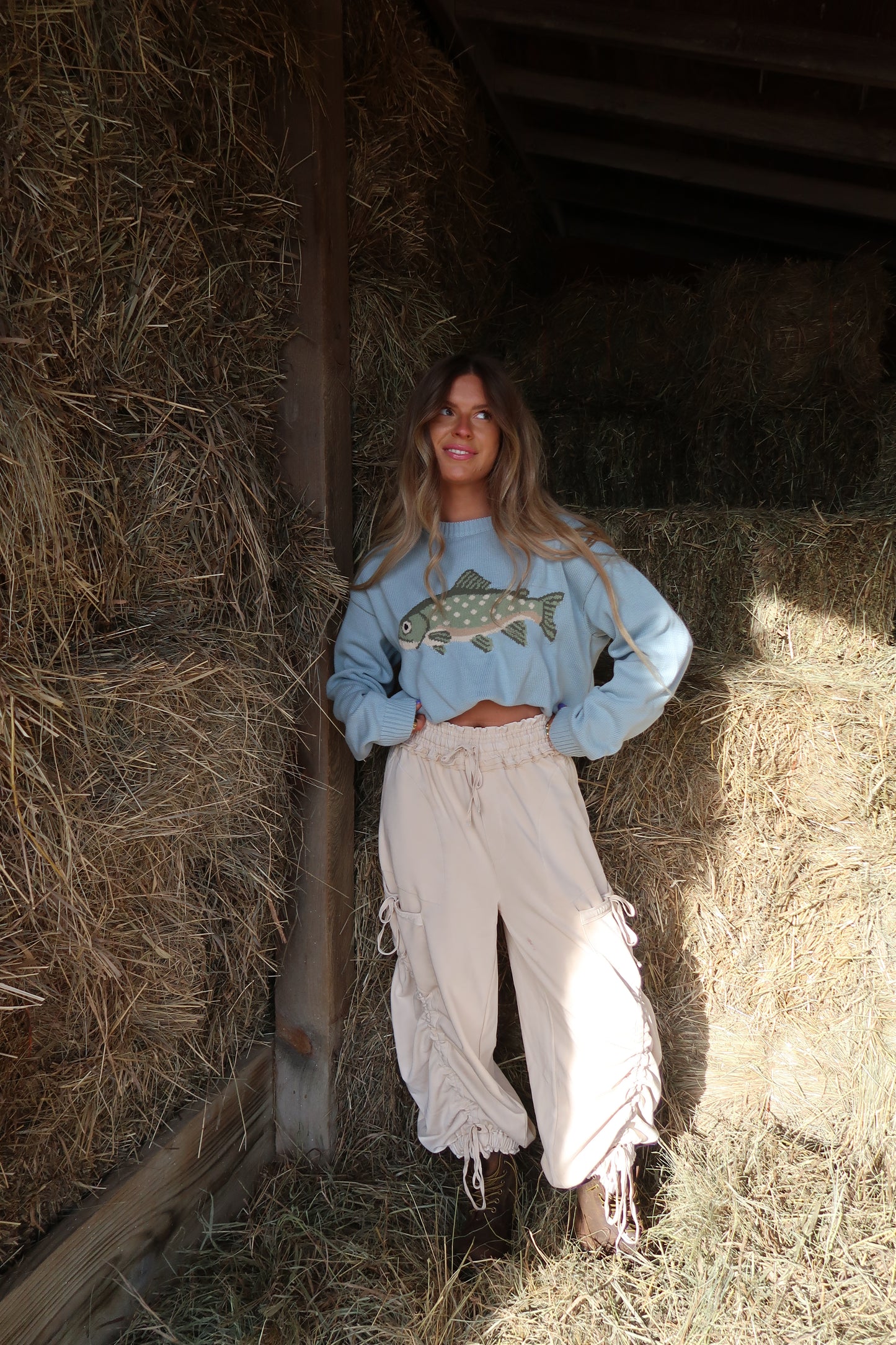 Cream Freestyle Jogger