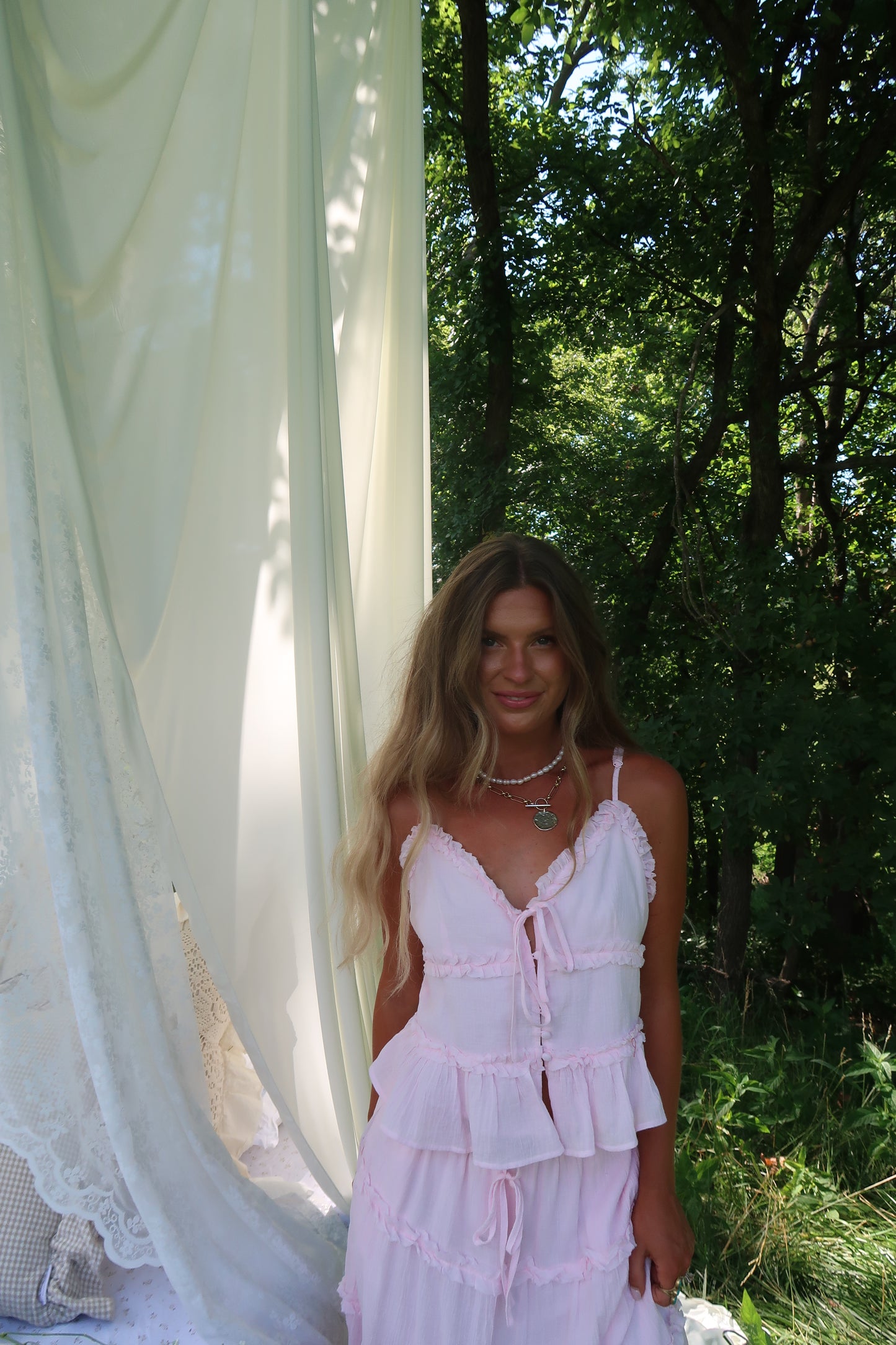 In No Hurry Pink Cami