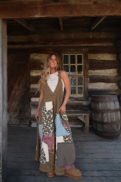 Feast mode patchwork Jumper