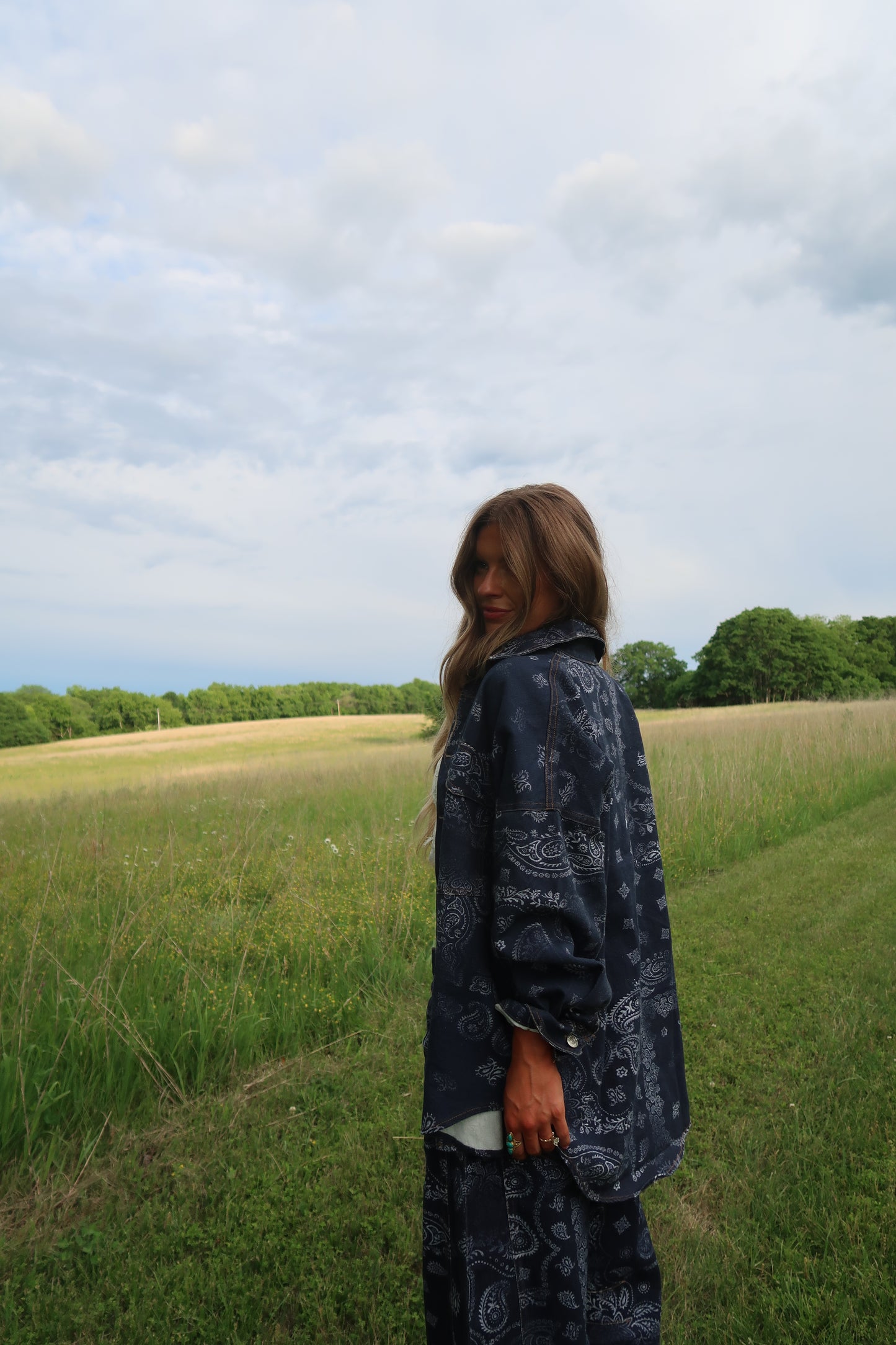 Midnight Ranger Oversized Jacket