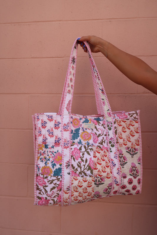 Tilly Quilted Tote Bag