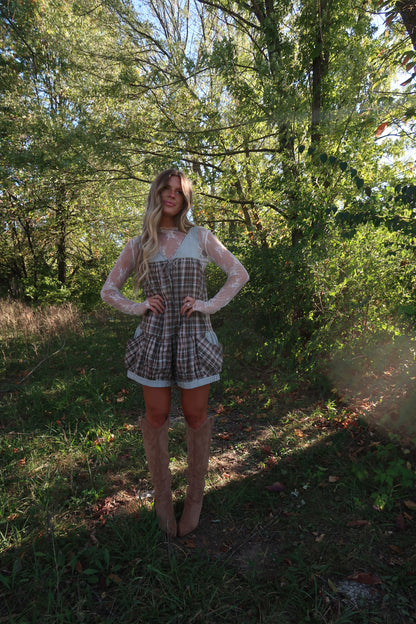 Sweet as Pecan Romper