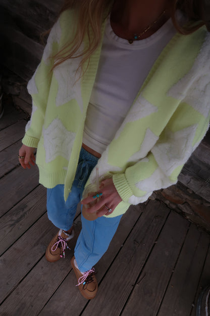 Lucky Gal Star Cardigan