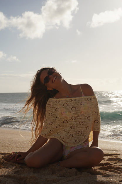 Sunrise Sweater Poncho
