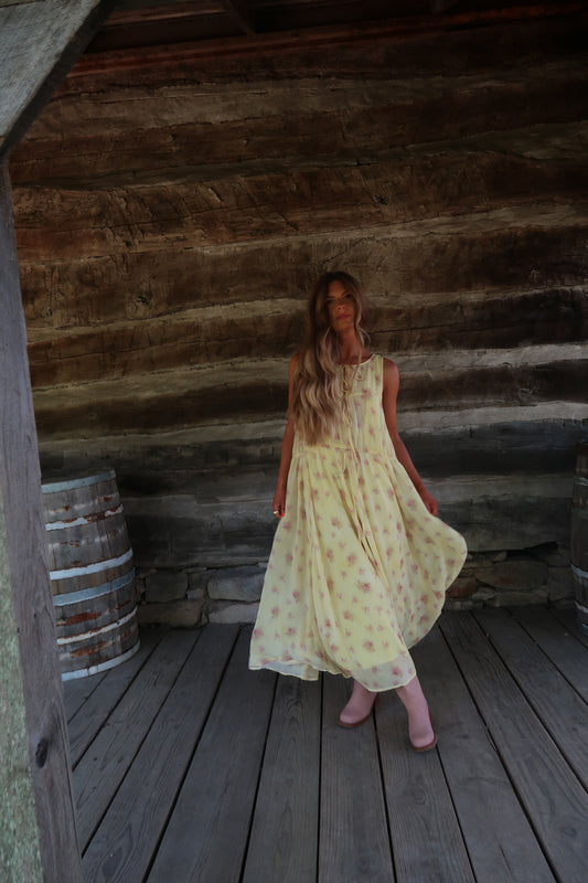 Sunbeam Floral Maxi Dress