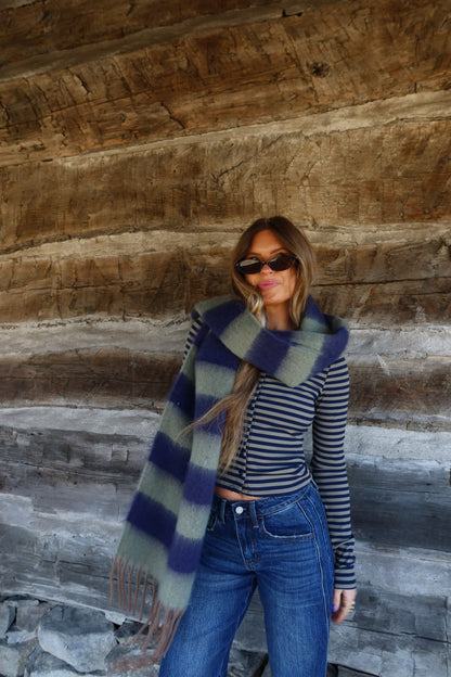 Midnight Forrest Scarf