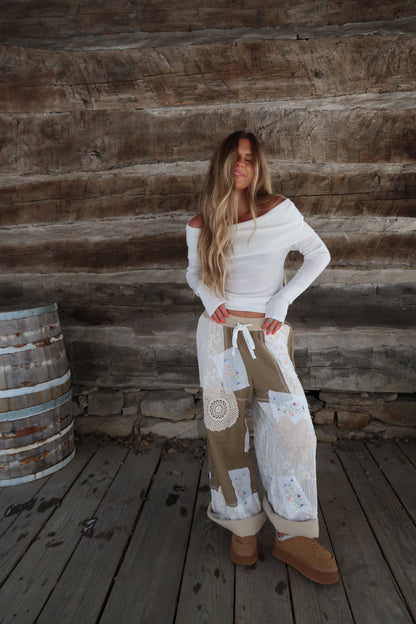 Birch off the shoulder top