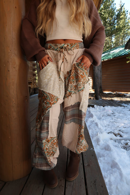 Cabin Fever Patchwork Jogger