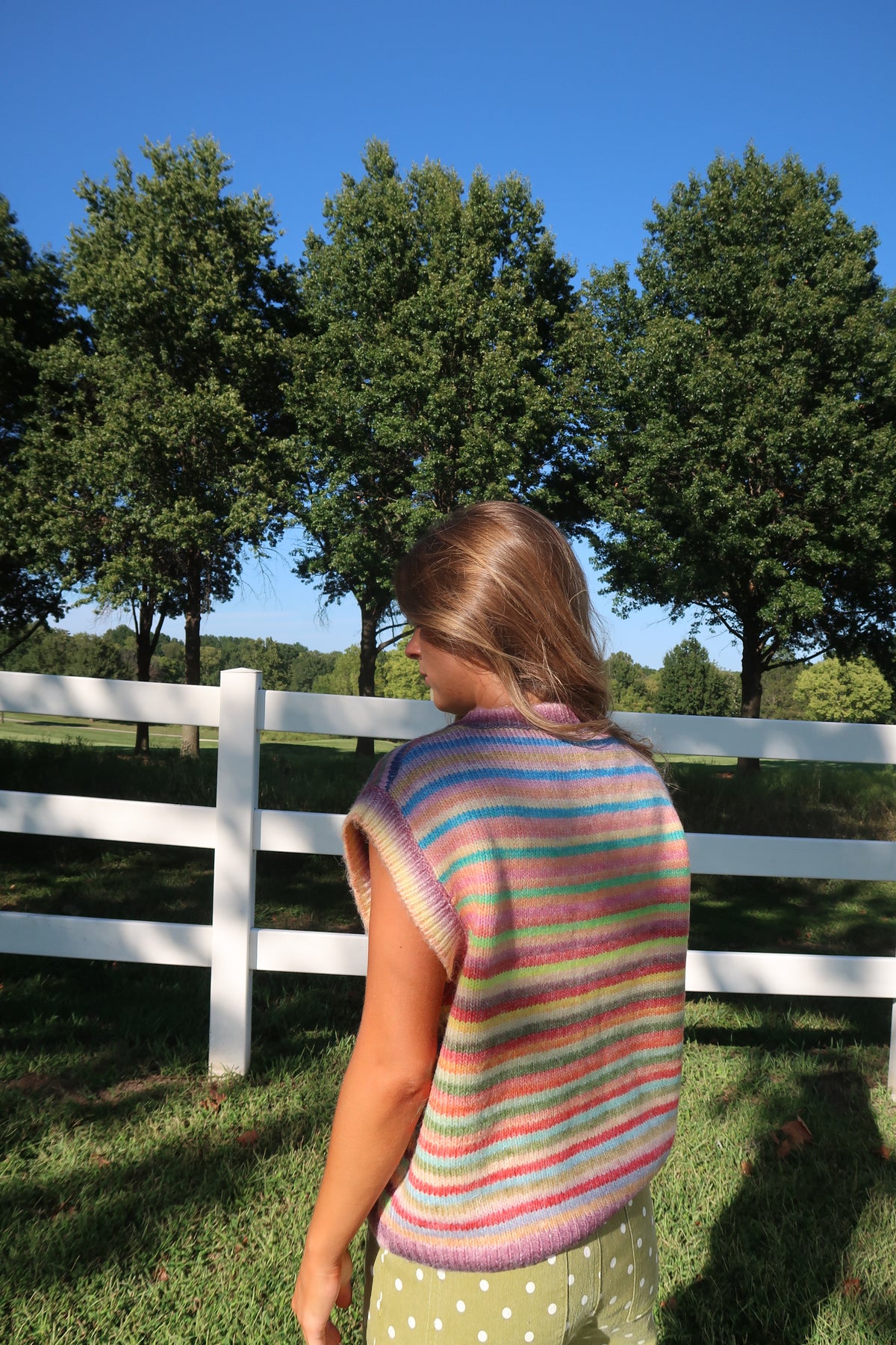 Crisp Air Stripe Vest